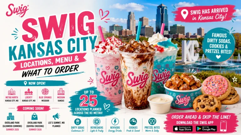 Swig Kansas City locations with menu highlights and recommended dishes for an enjoyable dining experience.
